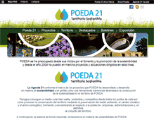 Tablet Screenshot of poeda21.com